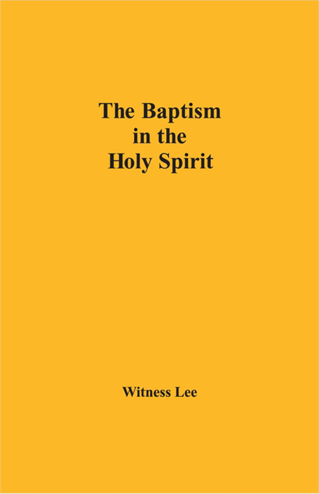 Baptism in the Holy Spirit, The