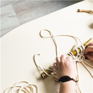 Create a Macrame Dream Catcher with Clare Sommerville (Family Workshop for Adult and Child/ren)