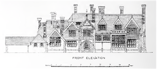 Orthographic Drawing - Old Hall