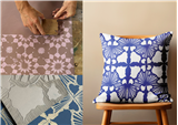 Botanical Cushion Printing