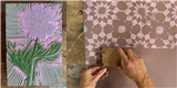 Botanical Cushion Printing