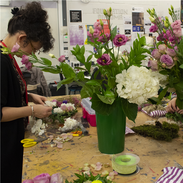 Intermediate Floristry (Sele School) - April - (Part Time)