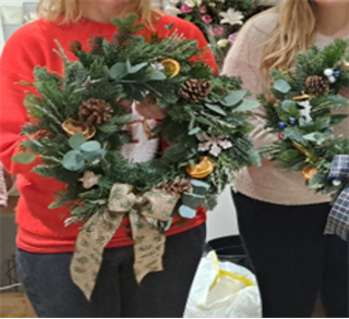 Christmas Wreath Making - FF4055T