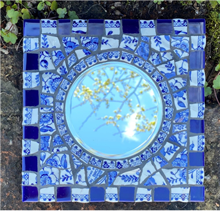 Decorative Mosaic Mirror Making Workshop - FF5822T - Monday PM